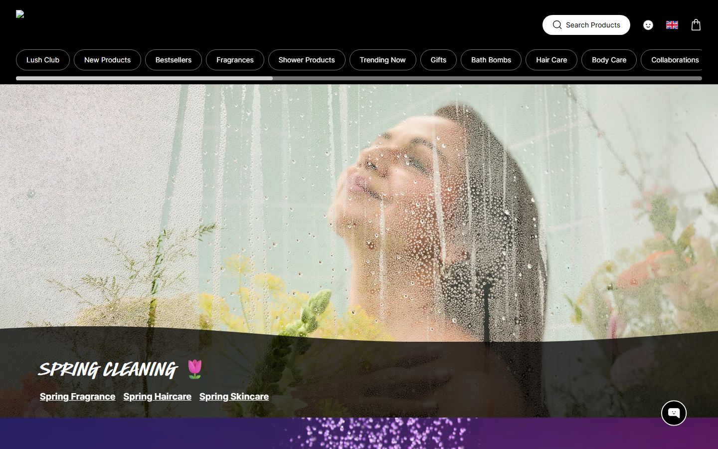 Homepage of Lush (lush.com) -- Maad House brand review