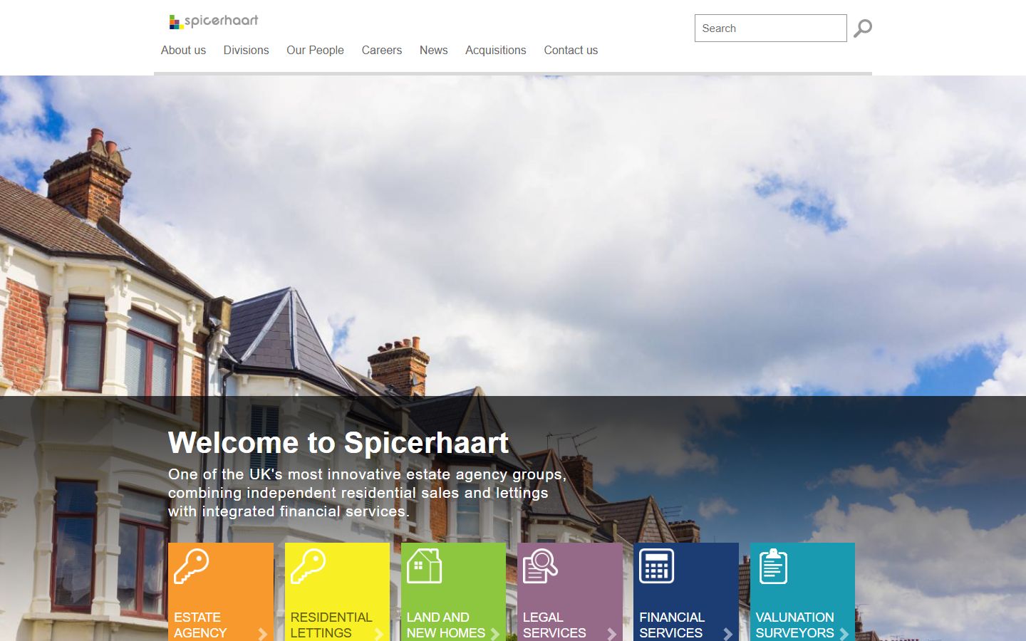 Homepage of Spicerhaart (www.spicerhaart.co.uk) -- Maad House brand review