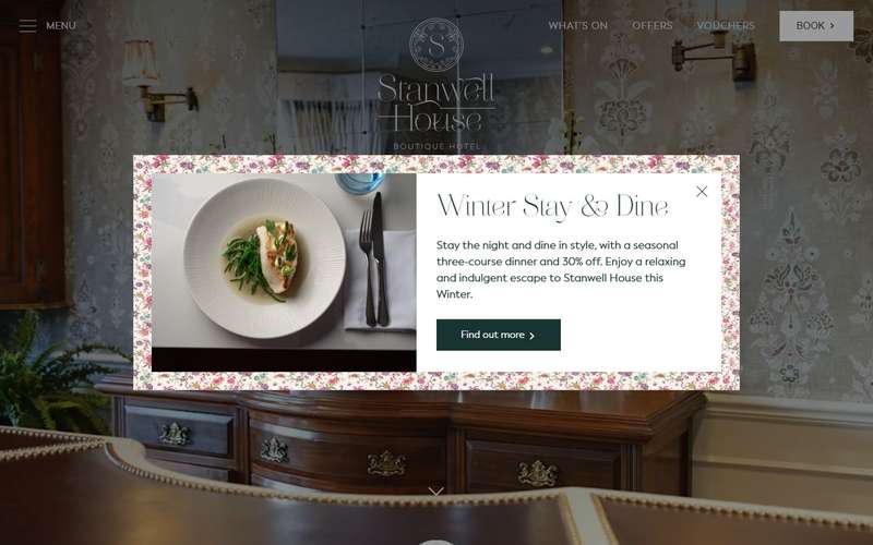 Homepage of Stanwell House (www.stanwellhouse.com) -- Maad House brand review