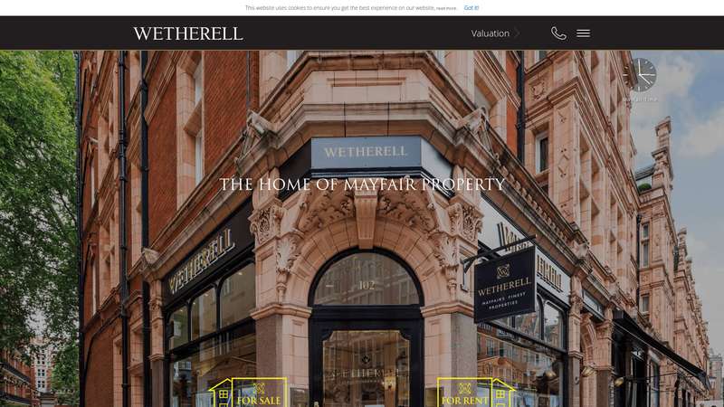 Homepage of Wetherell (wetherell.co.uk) -- Maad House brand review